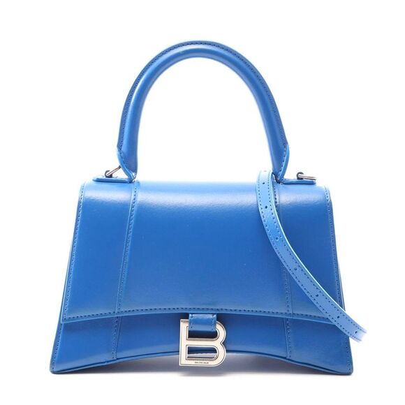 Balenciaga Hourglass Small Leather Handbag - Picture 1 of 9